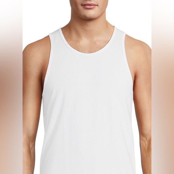Pair of Thieves Men’s Super Soft Slim Fit White Fitted Tank  2-pack S - Picture 7 of 7